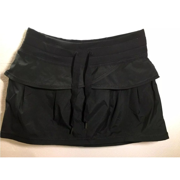 Lululemon Personal Best Skort - Black Size 8 - Women's Black Shorts - Picture 3 of 10